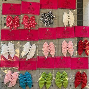 Flying Trapeze™ Fabric Craft Bows – Pre-made fabric bows sewing/craft supply NIP